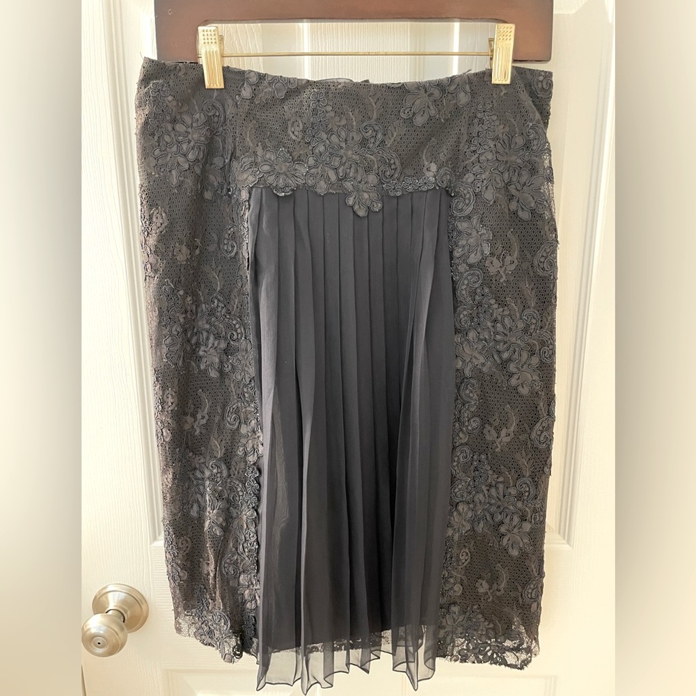Alberta Ferretti silk skirt US4